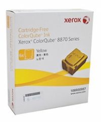Original Xerox ColorQube 8870 Yellow Ink Stick (up to 17,300 pagges) 108R00987