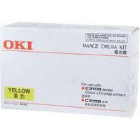 Original OKI COLOUR LASER TONER 42126645 for C3100 Yellow Drum