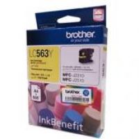 Genuine Brother Ink Cartridge  LC563Y Yellow