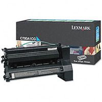 Original Genuine Lexmark C780A1CG Cyan Laser Printer Cartridge for C780  C782 X782
