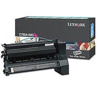 Original Genuine Lexmark C780A1MG Magenta Laser Printer Cartridge for C780  C782 X782
