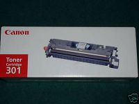 Original 301 (Bk) toner for canon printer