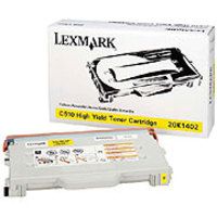 Genuine Lexmark 20K1402 Yellow High Capacity Toner Cartridge for C510 C510x C510n