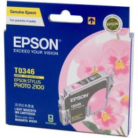 Original Genuine Epson T034690 Light Magenta Inkjet Cartridge for Stylus Photo  2100