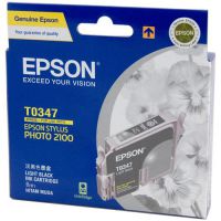 Original Genuine Epson T034790 Light Black Inkjet Cartridge for Stylus Photo  2100