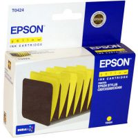 Genuine Original Epson T042490 Yellow Inkjet Cartridge for Stylus : C82 CX5100 CX5300