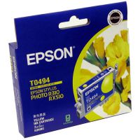 Original Genuine Epson T049490 Yellow Inkjet Cartridge for Stylus Photo : R210, R310, RX510, RX630 R230 R350 RX650