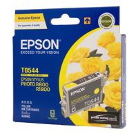 Genuine Original Epson T054490 Yellow Ink for  Stylus Photo R800 R1800