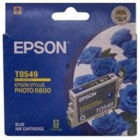 Genuine Original Epson T054990 Blue Ink for  Stylus Photo R800 R1800