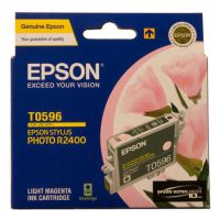 Original Genuine Epson T0596 T059690 Light Magenta Inkjet Cartridge for Epson Stylus Photo : R2400