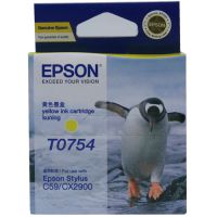 Genuine Original Epson T075490 Standard Capacity Yellow Inkjet Cartridge for C59 CX2900