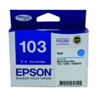 Genuine Original Epson T103290 103N Cyan Inkjet Cartridge for T30 T40W TX600FW T1100