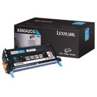Original X560A2CG Cyan Toner for Lexmark X560n Printers