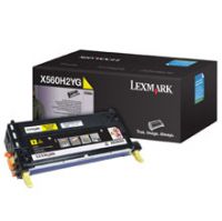 Original X560H2YG Yellow High Yield Toner for Lexmark X560n Printers
