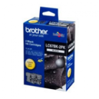 Original Brother LC67BK Black Ink Tank for MFC490CW, 795CW, 990CW, 5890CW, 6490CW, 6890CDW (A3)  DCP585CW, 6690CW