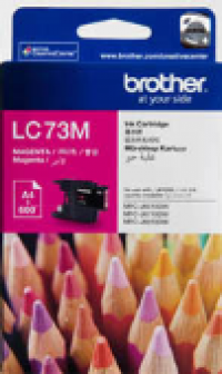 Original Brother LC73M Magenta Ink Tank for MFCJ430W, J625DW, J825DW(LC37 only) MFCJ5910DW, J6510DW, J6910DW (LC 37 & LC77XL)