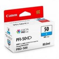 Original Canon Ink Cartridge PFI50C Cyan for Pro500