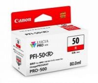 Original Canon Ink Cartridge PFI50R Red Ink for Pro500