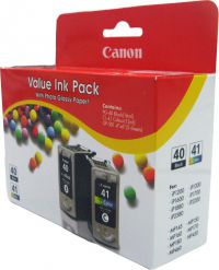 Original Canon PG 40 and CL 41 Ink Combo Pack