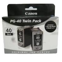 Genuine Original Canon Ink Cartridge PG40 TWIN PACK