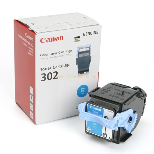 Original Genuine Canon Cart 302 Cyan Toner for LBP5970