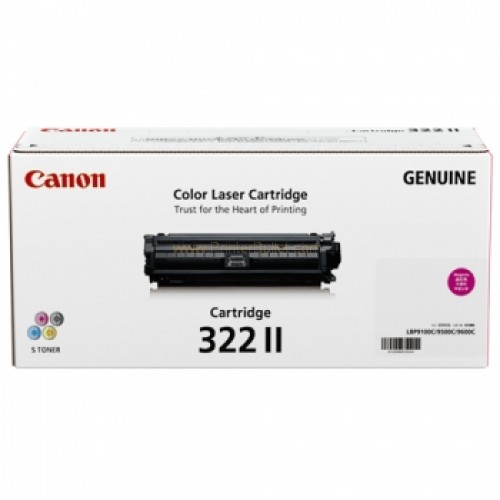 Genuine Original Canon Cart 322 II Magenta Toner for LBP9100cdn