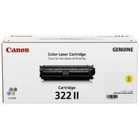 Genuine Original Canon Cart 322 II Yellow Toner for LBP9100cdn