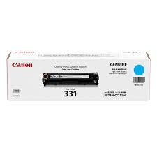 Genuine Original Canon Cart 331 Cyan Toner for LBP7100cn LBP7110cw MF8280cw MF8210cn MF628CW