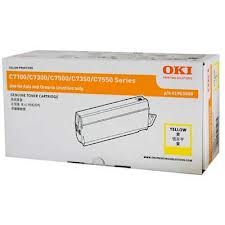 Original COLOUR LASER TONER 43870009 C5650 C5750 Yellow Drum(20k)