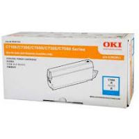 Original COLOUR LASER TONER 41963011 C7300 C7500 (Cyan Toner)(10k)