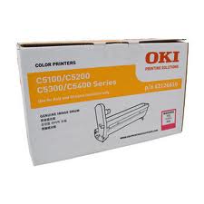 Original COLOUR LASER TONER 42126610 for C5100 C5200 C5300 C5400 Magenta Drum(17k)