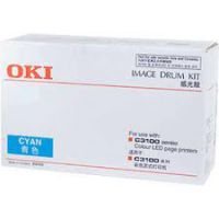 Original OKI COLOUR LASER TONER 42126647 for C3100 Cyan Drum