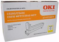 Original COLOUR LASER TONER 42126674 for MFP C5250 C5510 C5540 Yellow Drum