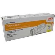 Original OKI COLOUR LASER TONER 42804541 C3200 (Yellow Toner)(3k)(42804517)