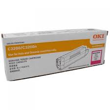 Original OKI COLOUR LASER TONER 42804542 C3200 (Magenta Toner)(3k)(42804518)