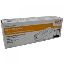 Original OKI COLOUR LASER TONER 42804544 for C3200 (Black Toner)(3k)(42804520)