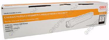 Original OKI COLOUR LASER TONER 42918920 C9600 C9650 C9800 C9850 (Black Toner)(15k)