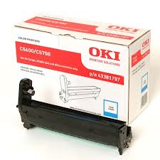 Original COLOUR LASER TONER 43381711 for C5600 C5700 Cyan Drum(20k)