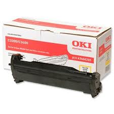 Original COLOUR LASER TONER 43460209 C3300N C3400N C3600N Yellow Drum(15k)