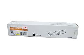 Original OKI COLOUR LASER TONER  44469725 for  C510 530 MC561 C511 Yellow(5k)