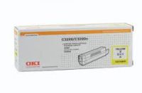 Original OKI COLOUR LASER TONER 44469755 for C310 330 510 530 MC361 561 C511 Yellow(2k)