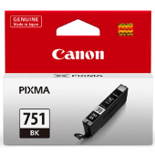Original Canon CLi751 BK XL Black Dye  Ink 11ml for MG5470 6370 iP7270 MX727