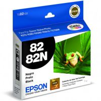 Genuine Original Epson T112190 T082190 82N Epson Standard Capacity Black Ink Cartridge for R290  R390 RX590 RX610 RX690 TX700W