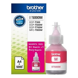 Genuine Original Brother Ink Cartridge BT5000M Magenta for DCPT300 DCPT500w DCPT700w