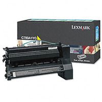 Original Genuine Lexmark C780A1YG Yellow Laser Printer Cartridge for C780  C782 X782