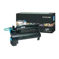 Original Genuine Cyan Return Program Lexmark C792A1CG Toner Cartridge for X752 and C792 Printer