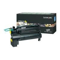 Original Genuine Yellow Return Program Lexmark C792A1YG Toner Cartridge for C792 and X792 Printers