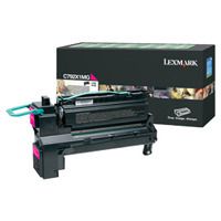 Original Genuine Extra High Capacity Magenta Return Program Lexmark C792X1MG Toner Cartridge for C792 Printer