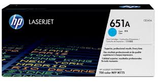 Original CE341A HP LaserJet toner for 700 Color MFP 775 Cyan Crtg CE341A