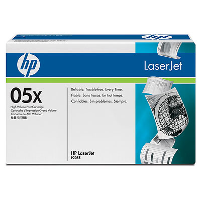 Original CE505XD (Dual Pack) toner for HP printers